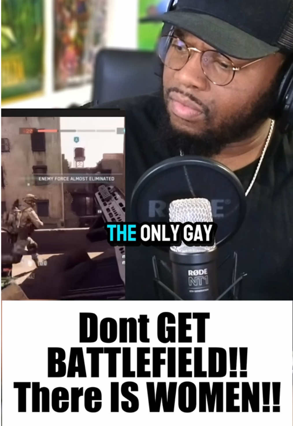 This is the WORST take I’ve EVER heard in battlefield 6 #gaming #gamers #woke #battlefield6