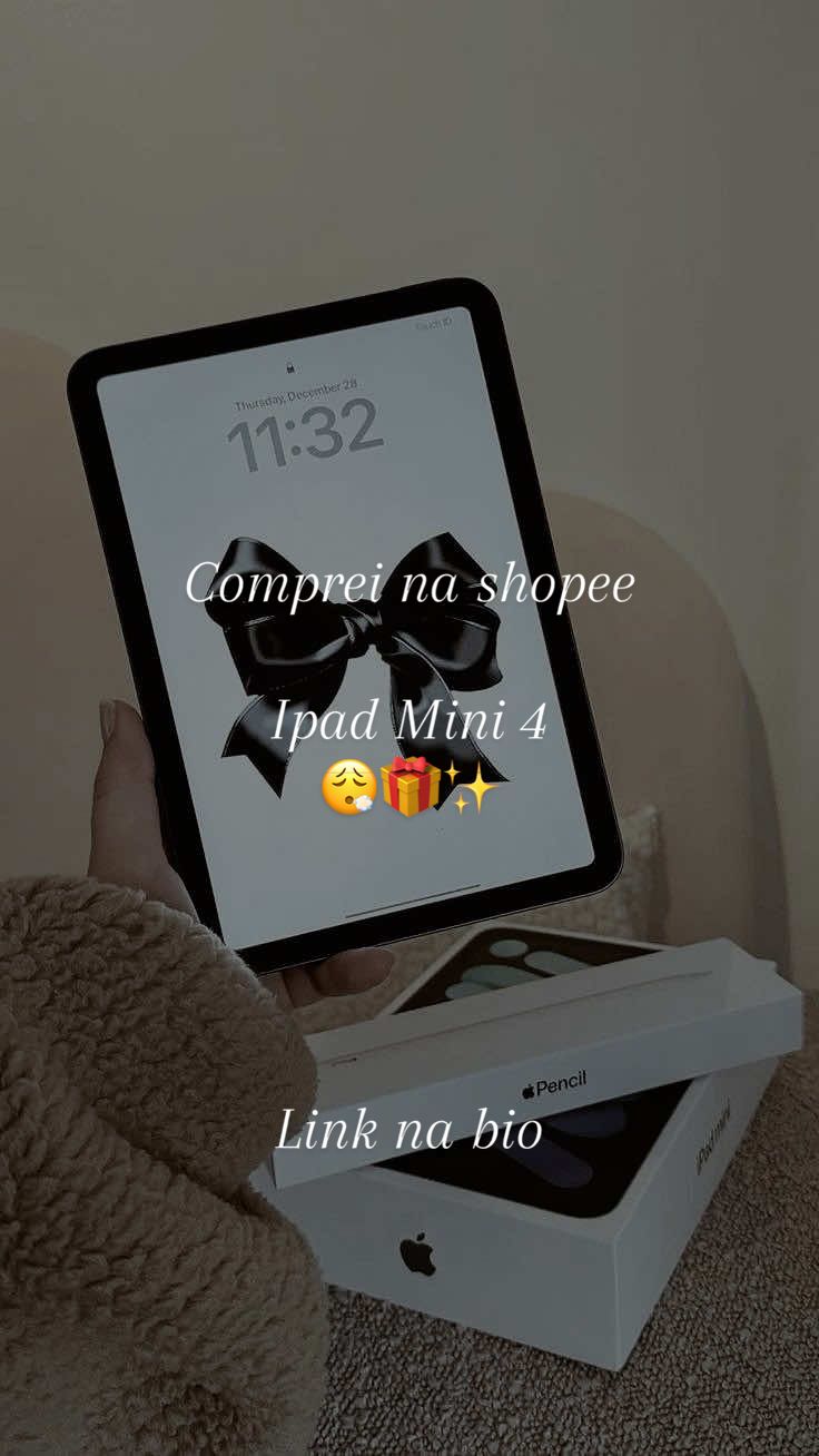 📦✨ iPad Mini 4 da Shopee! Valeu cada centavo 😍📱  #UnboxingShopee #iPadMini4 #ShopeeBrasil #ComprinhasOnline #AchadinhosDaShopee #ShopeeAchados #Tecnologia #ViralShopee #PromoShopee #UnboxingBrasil #Gadgets #ShopeeTikTok #OfertasShopee #AchadosOnline #ComprasInteligentes