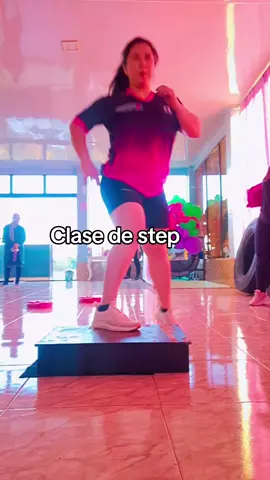 Clase de step😉#salud #zumbafitness #dancefitness #tonificatucuerpo 