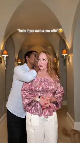 She didn’t smile the rest of the day…just in case!  #tracieandcheryl #theaunties #trend #wives #marriage 