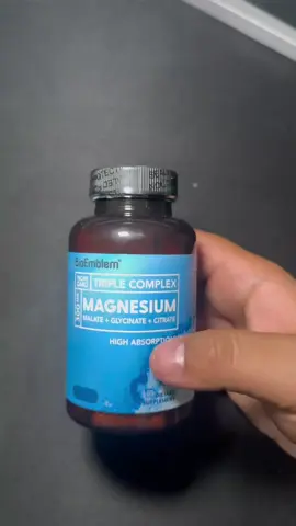 Triple Magnesio #tiktokshop #magnesium #bioemblemmagnesium #bioemblem 
