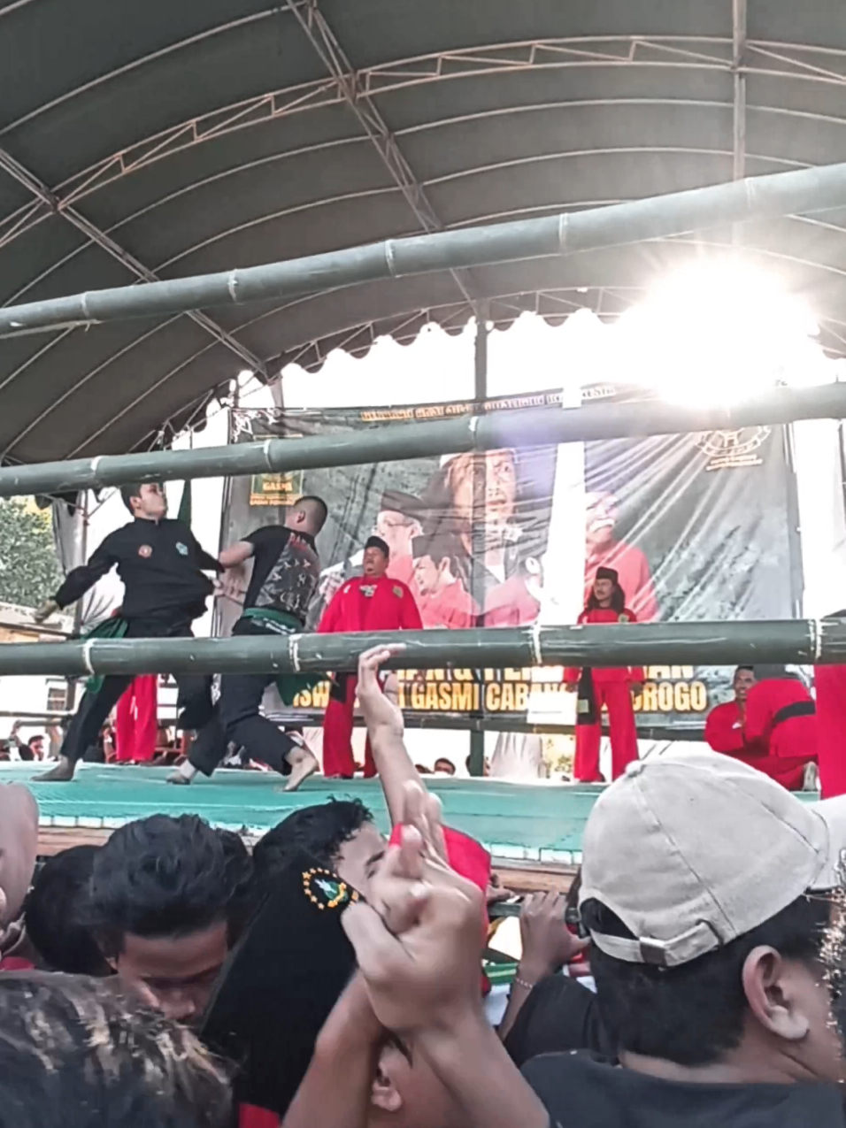 full bantingan bolo #ponorogo24jam #pagarnusa86💚🔱 #jambonponorogo #kerebet 