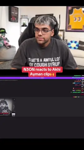 N3ON reacts to Akhi Ayman clip🙌 #islamic_video #n3on #muslim #streamer #react #akhiayman #relatable #sad #tiktok #xyzabc 