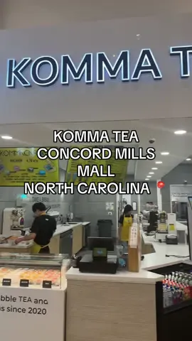 I LOVE KOMMA TEA ❤️ #fyp #charlotteinfluencer #cltfood #clt #cltnc #charlotte