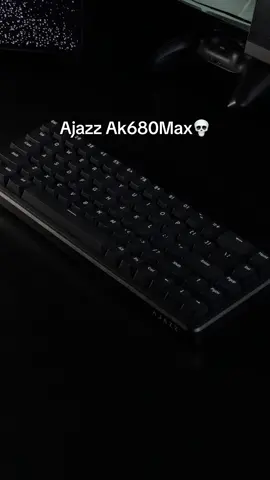 Ajazz Ak680MAX💀#techtok #techtokbrasil #pc #setup #keyboard 