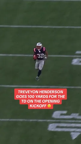 first nfl touch, first nfl td 🔥 #treveyonhenderson #newengland #patriots #nfl @New England Patriots 