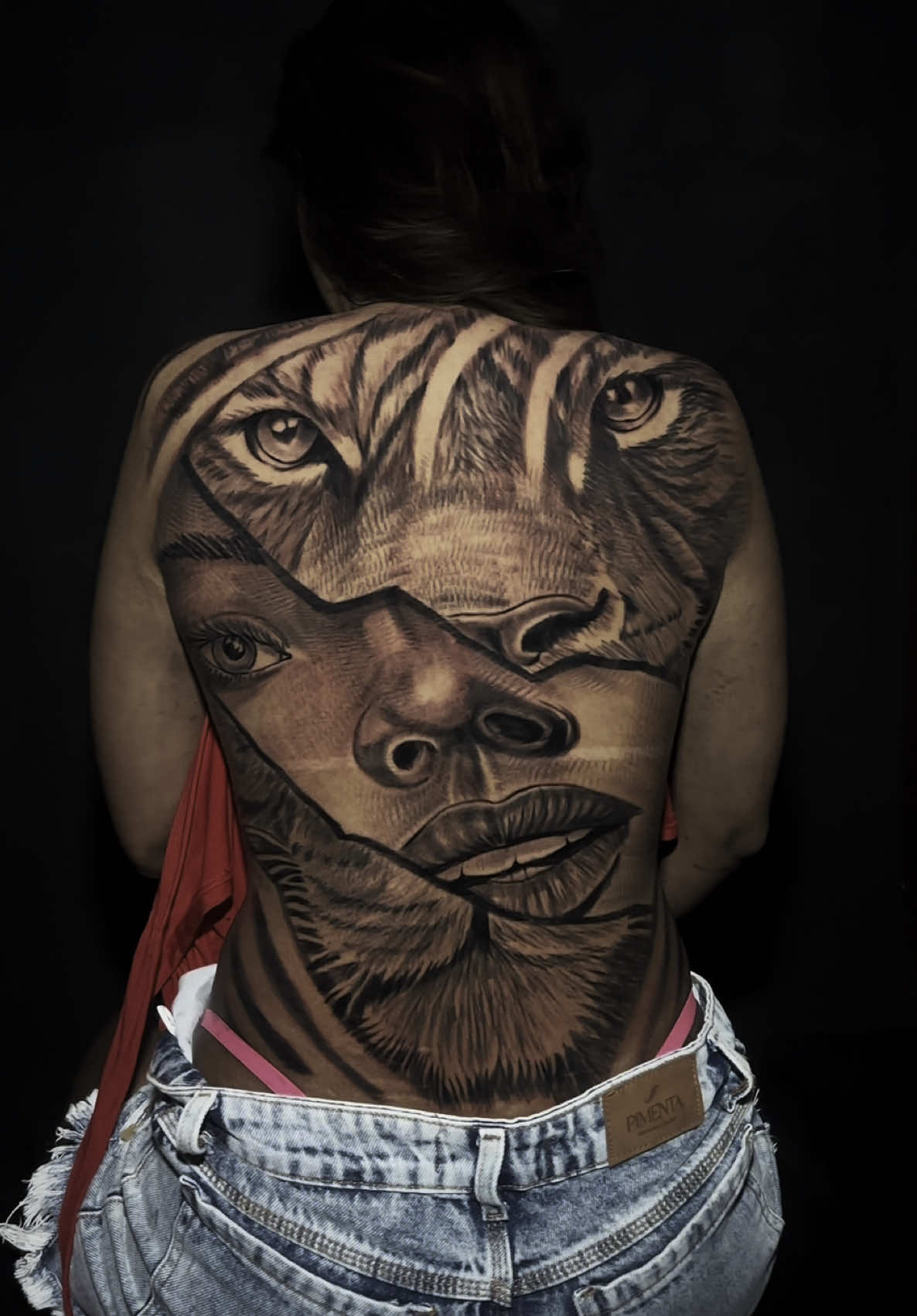 Fechamento feito em 3 horas 😱 #tattoo #explore #fyp #tiktok #fechamentodecostas 