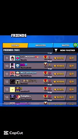 #CapCut #crazy #friend #list #brawl #star #fup #virallll #fup #fyp 