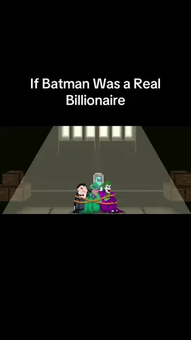 If Batman Was a Real Billionaire #dc #dccomics #batman #joker #animation 