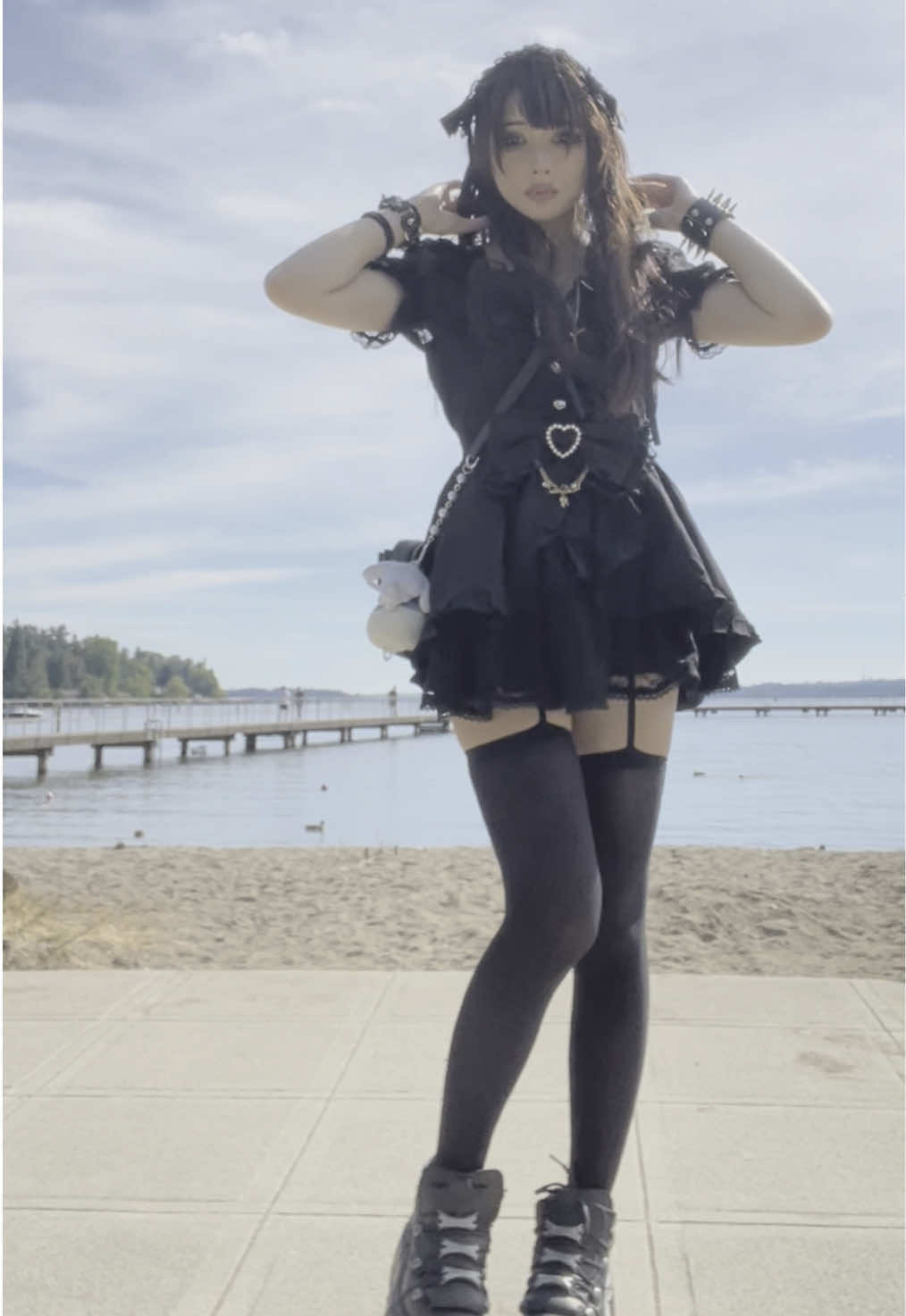 🤩🤍 #lizlisa #newrock