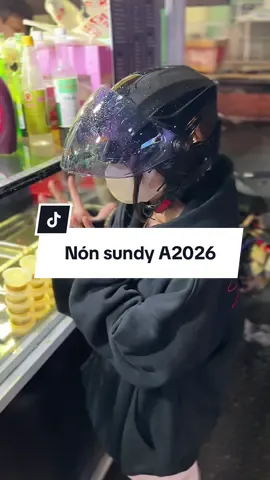 Nón sundy A2026 mẫu mới hot#mubaohiem #musundy #nonbaohiemcokinh #xh 