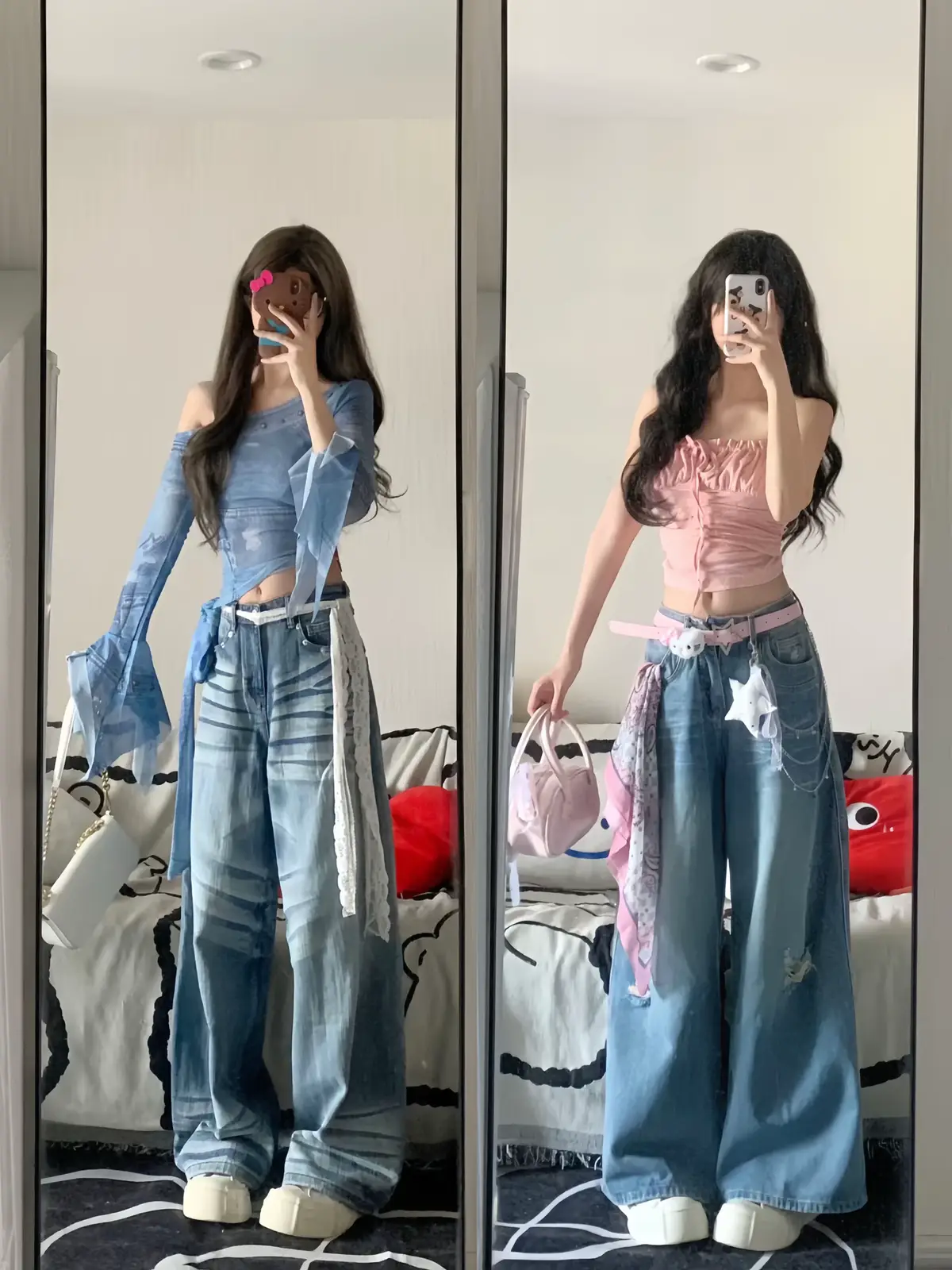Gợi Ý Outfits Cho Nàng 🍄 Thêm Cao Càng Nhìn Càng Mê🌷 |P1#tiemphoidoxinhbonmua #LearnOnTikTok #phoidoxinh #thoitrangnu #style #quanaonu 