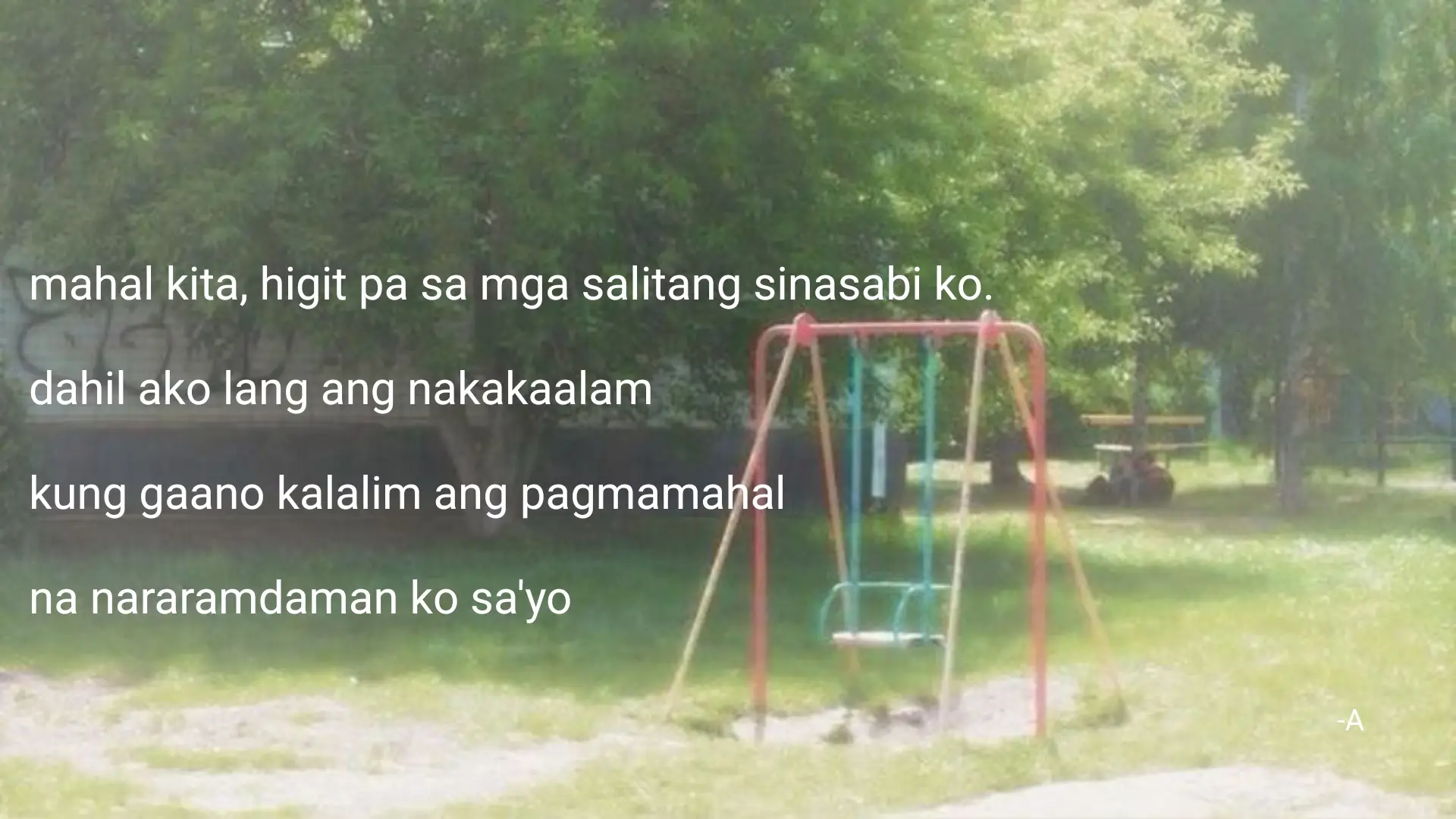 mahal kita, higit pa sa mga salitang  sinasabi ko dahil ako lang ang nakakaalam  kung gaano kalalim ang pagmamahal  na nararamdaman ko sa'yo.   #relationships #writing #fyp 
