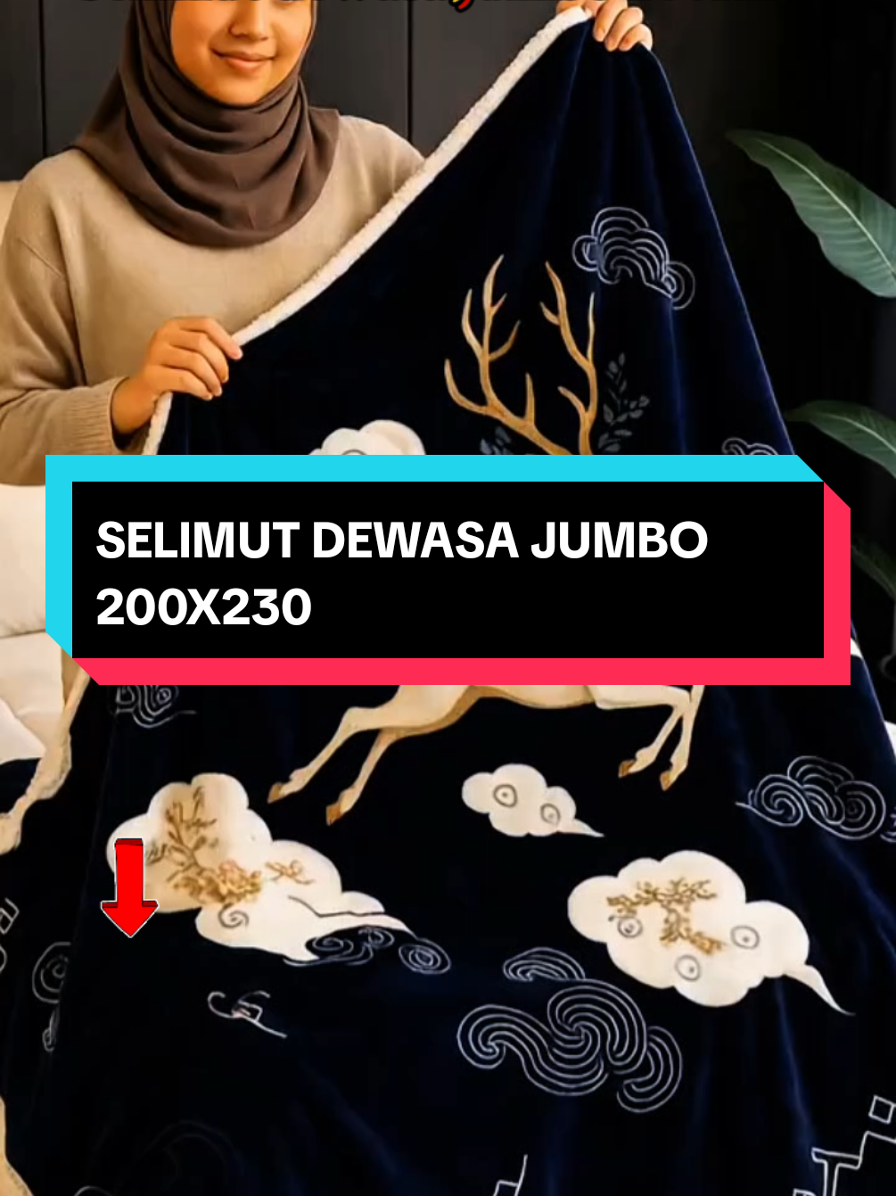 Selimut dewasa jumbo 200X230 #selimut #selimutjumbo #penutup #perlengkapankamartidur  #promoguncang88 #wibgajian #gajiansale #mangdanstore 