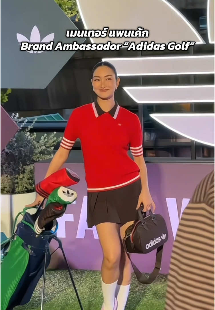 เมนเทอร์ แพนเค้ก Brand Ambassador “Adidas Golf” สวย น่ารักมากก #ทีมแพนเค้ก #TeamPANCAKE #thefacethailandss6 #แพนเค้กเขมนิจ 
