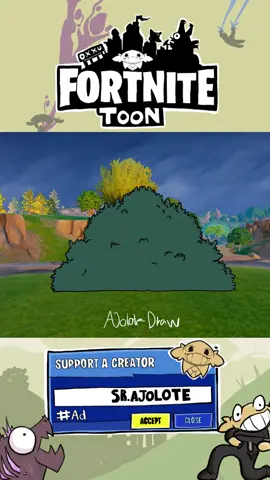 ATAQUÉ FURRO!! NOOOO AHH #fortnitetoon #fortnite #epicpartner #humor #animation 