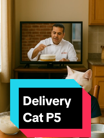 Delivery Cat. Part 5 #cat #fyp #viral #kitten #catlover #funnytiktok