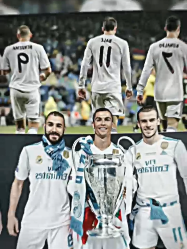 trio terbaik pada masanya🤍 #ronaldo #benzema #bale #realmadrid #timnasday #fyp #footballtiktok 