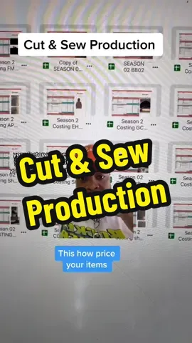 Cut & Sew Production comment if need help. #cutandsew #clothingproduction #techpack #manufacturingprocess #sewingtiktok #linesheet #productknowledge 