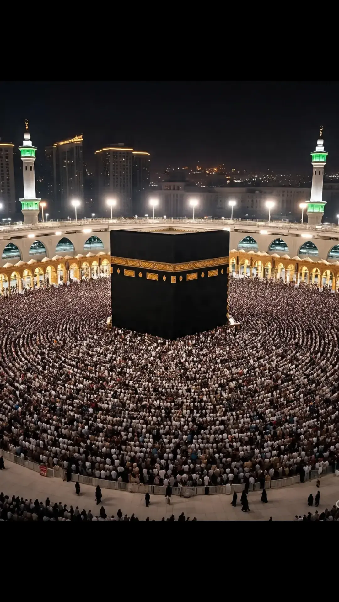 This image captures the majestic beauty of Masjid al-Nabawi, the Prophet's Mosque, located in the holy city of Madina. The iconic green dome marks the resting place of the Prophet Muhammad (PBUH). Surrounded by elegant minarets, the mosque's stunning architecture is illuminated under a clear blue sky. The expansive marble courtyard reflects the soft sunlight, creating a serene and spiritual atmosphere. Pilgrims are seen peacefully walking and praying, symbolizing the unity and devotion of Muslims from around the world. This sacred site is not only an architectural masterpiece but also a place of deep reverence and tranquility. #unfrezzmyaccount #viral #trading #naatstatus #mashallah #foryou #unfreez 