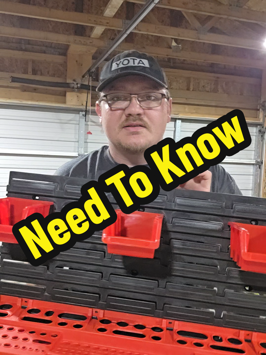 Just something you should be aware of before you buy this plastic storage bin solution for your work area. This may not even affect you. Dont let this stop you from picking one up yourself! Everyone could use some extra storage around their work area. #vevor #storage #garage #tools #jakesohvadventures 