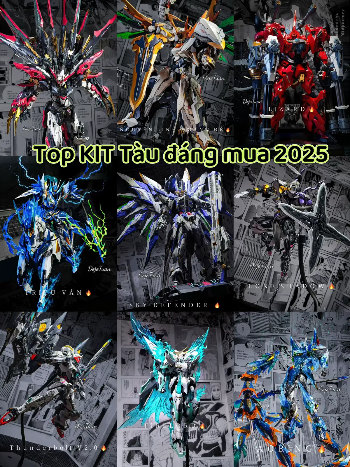Anh em thấy còn mẫu nào đáng mua thì gửi hình trong phần cmt nhé #modelkit #skydefender #nemesis #motonuclear #gundam #xuhuong 