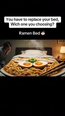 Last one >>>  #bed #ai #trending #chooseone #fypage #oddlysatisfying 