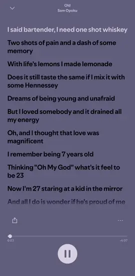 This song gets me every time it’s one of the best songs I’ve ever heard. #old #samopoku #independentartist #gettingold #songsthathitdifferent #fypシ゚viral  @Sam Opoku 