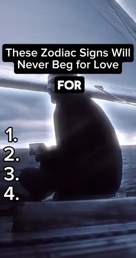 These zodiac signs never beg for love #zodiac #zodiacs #zodiacsigns #zodiacsignz #astrology #astrologytok #universemessage 