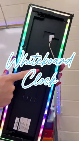 Replying to @lisakaminski722 how to hang the viral led wall clock in your classroom! 🤩 #teachersoftiktok #teachertok #classroom #teacher #classroomdecor #tiktokshopcreatorpicks #tiktokshopbacktoschool #classroomsetup 