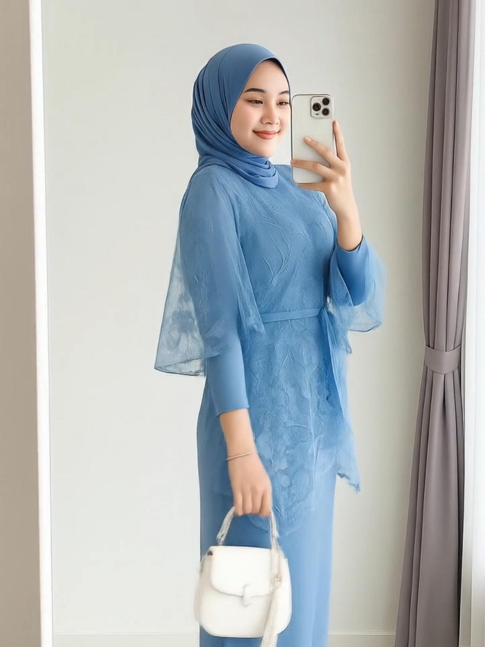 ‎💙 Elegan & Modis 💙 ‎Tampil anggun dengan Set Dress Lace Premium – nyaman dipakai, desain kekinian, warna biru dusty yang mewah. ✨ ‎📌 Ready stock, order sekarang sebelum sold out!#promomakanmerdeka #kebayaviral #kebaya #kebayalamaran #muslimah #setelanwanita #fasionwanita #dress #dresspesta #fyp #islamic #viral #jawa 