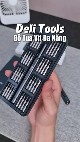 Bộ tua vít sửa chữa đa năng Deli Tools #botuavit #botuavitdanang #deli #dientutienich 