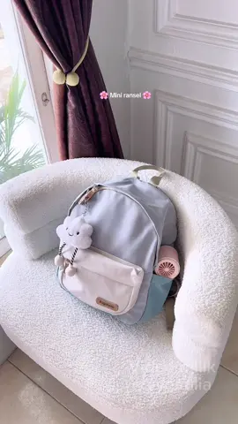 Ransel kecil muat bnyk🥹🌸🎀 #taswanita #rekomendasitas #ranselsekolah #ransel 