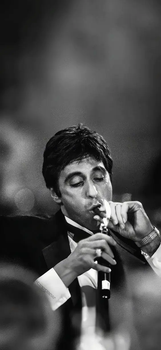 #tonymontana #wallpaper #fondosdepantalla #iphonewallpaper #blackandwhitewallpaper 