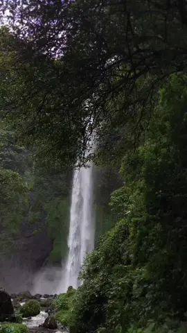 Derasnya air lebih tenang dari pada berisiknya manusia. #curugpelangi #wisatabandung #cinematic #healing #nature #bandung 