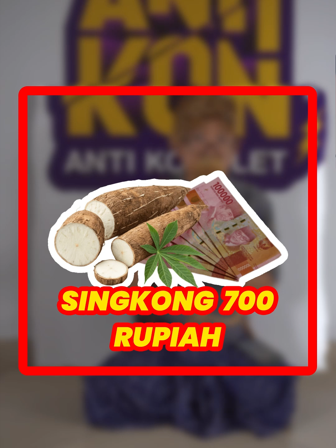 Singkong petani di hargai 700 rupiah per kilo #singkong700 #hargasingkong700 #fyp #fypage #kakonyot #standupkonslet #balirespon