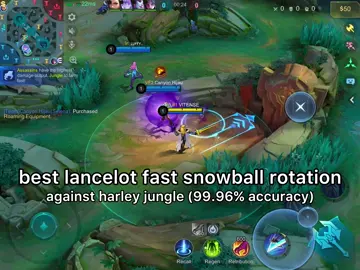 best lancelot rotation for early snowball #fyp #mlbb  #MLBBMysticMeow #MLBB #lancelottiktok #lancelotmontage #vitensemlbb #fypage 