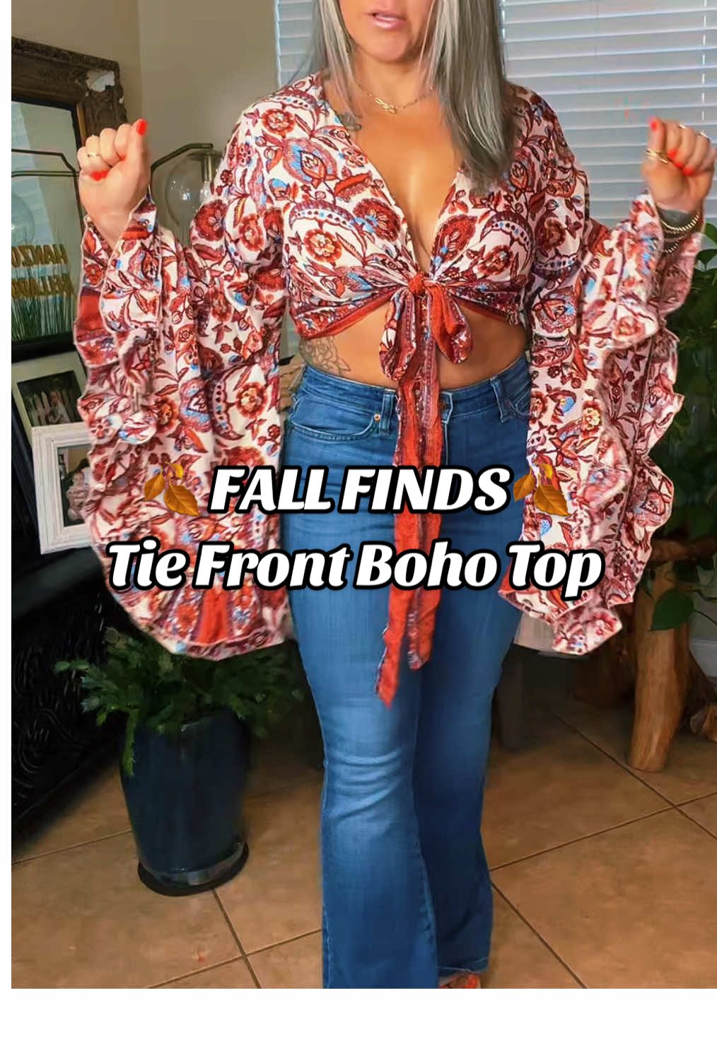 How are these Boho Tops not VIRAL yet?!? They are that good 😍 I need every color! @KarmaNepalCrafts  #tiktokshopcreatorpicks #tiktokshopbacktoschool #bohostyle #bohovibe #fallfinds 
