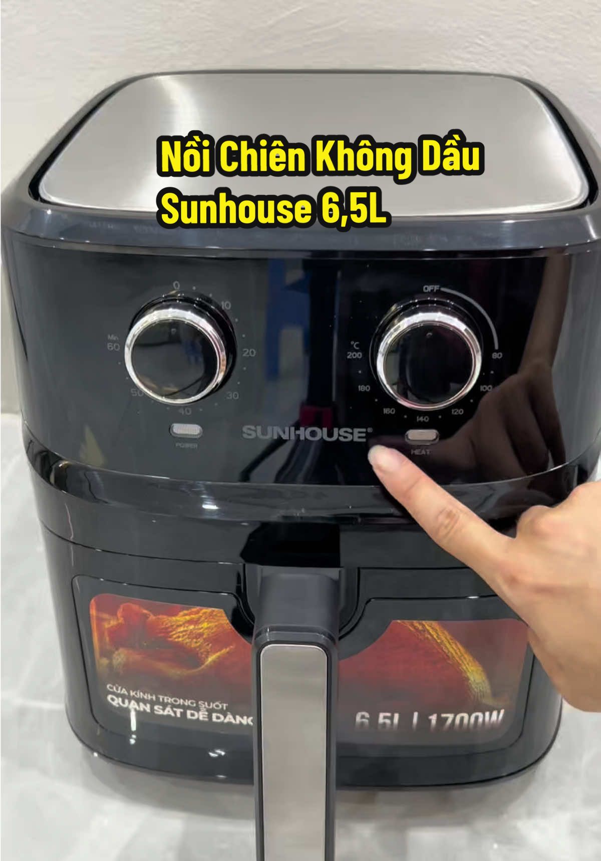 ☘️ Nồi Chiên không dầu 6,5L Sunhouse Là Chân Ái . Ưng lắm #nhan_9292 #review #LearnOnTikTok #xuhuongtiktok #viralvideo #viral #dogiadung #reviewdogiadung #giadungtienich #noichien #sunhouse #noichienkhongdau #sunhousenoichienvannguoime #noichienkhongdausunhouse 