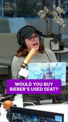 Someone paid $300 for Justin Bieber's used seat cushion from a diner—jokes on them, Elvis already has one because Bieber's been to his house. 😭