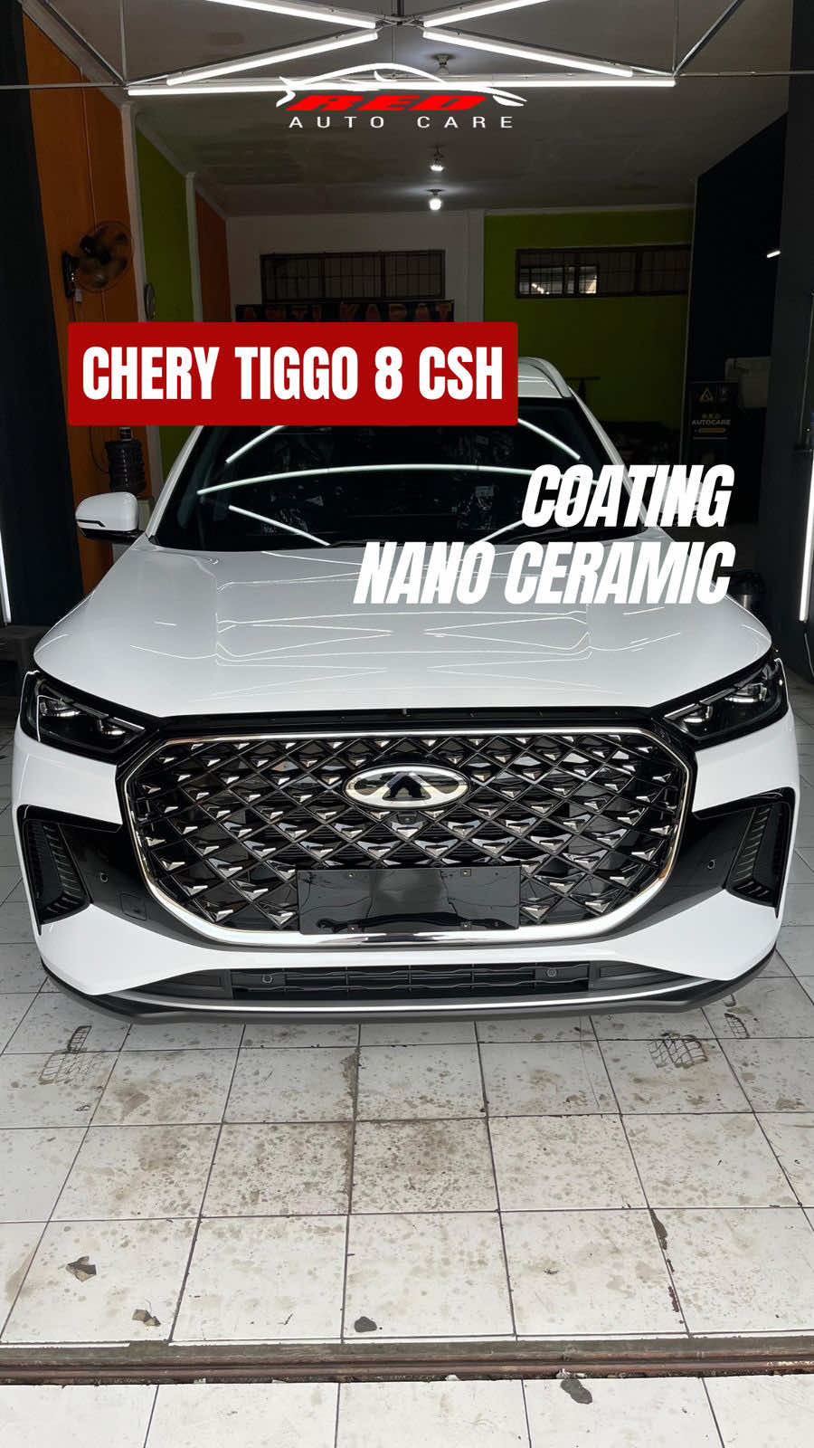 Chery Tiggo 8 CSH Coating Nano Ceramic Biar perlindungan mobil kesayangan kalian makin ekstra. Ambil paket Promo Coating + Anti Karat aja. Di jamin hemat sampai 1 jutaan. Garansi nya juga sampai 10 Tahun. Jadi makin aman deh, untuk perlindungan jangka panjang mobil kalian. Yuk segera bawa mobil kesayangan kalian ke Red Auto Care Semarang. 📍Jl. Medoho Raya I No.5 Kalicari, Kec. Pedurungan, Kota Semarang, Jawa Tengah No Whatsapp : 089603644430 (Bimo) Instagram : @red.autocare_official Tiktok : @red.autocare_ofc #salonmobil #bengkelmobil #coatingmobil #coatingnanoceramic #cherytiggo #fyp #xyzbca 