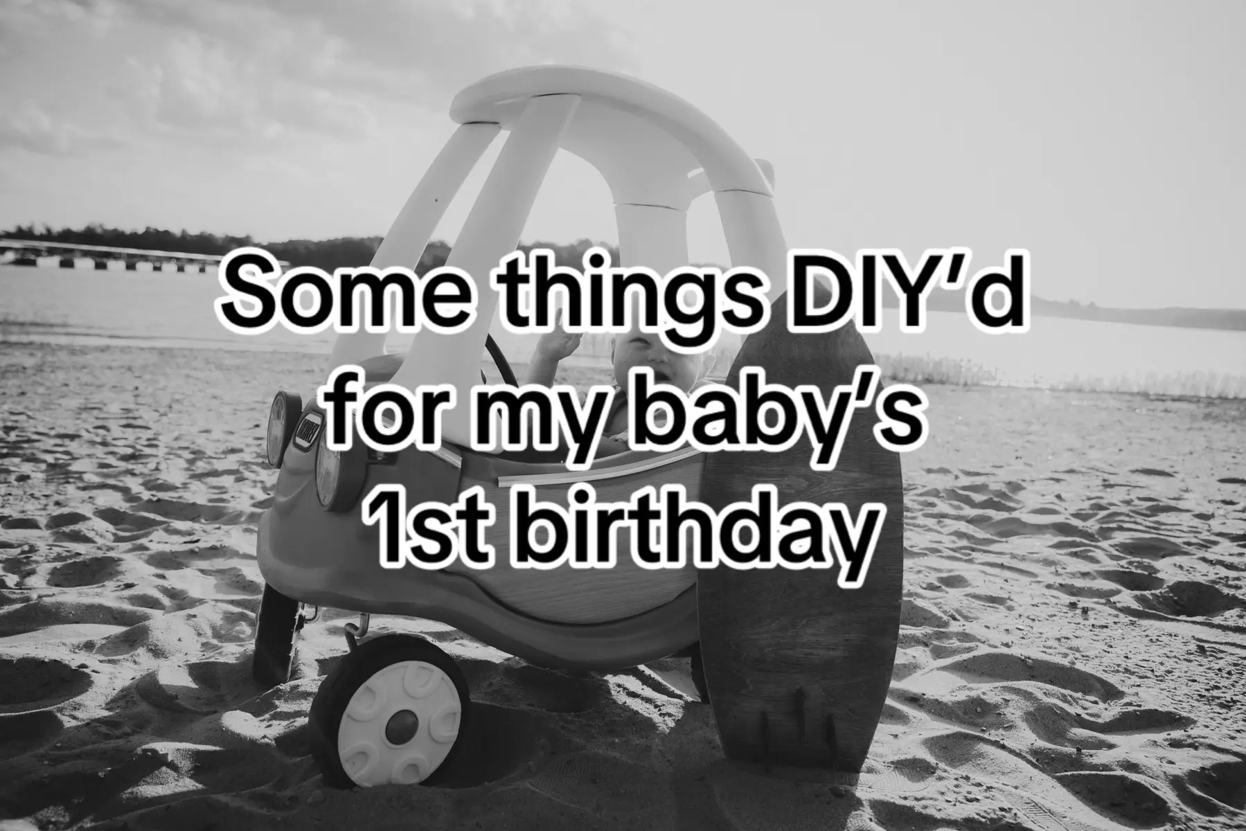 My husband said not to go overboard for my baby’s first birthday. To be fair I had to utilize self control so I count that as not going overboard. I think I kept it pretty simple??
