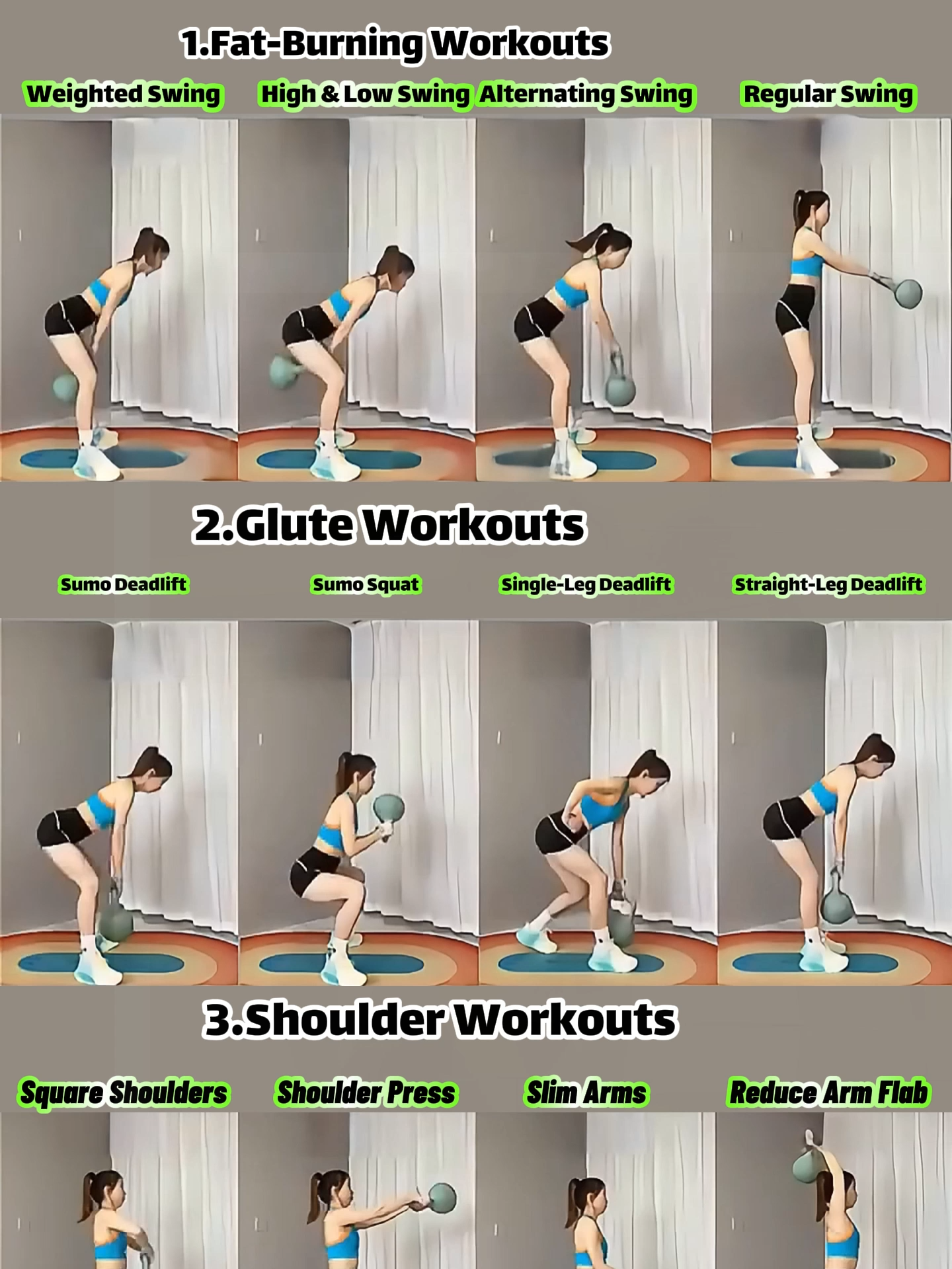 9 Kettlebell Moves For GODDESS BODY! 🔥 Save Now & Transform in 21 Days#MalaysiaFitness #SenangJe #KettlebellWorkout #NoGymNeeded #FitnessMalaysia #jazzfitmalaysia