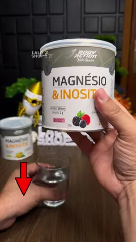Magnésio & Inositol Bodyaction #TikTokShop 