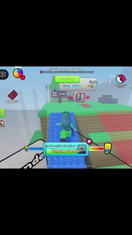 Juego : Obby grande y pequeño [2 jugador].                                                      #cocoliso #robloxfyp #asmr #obby 