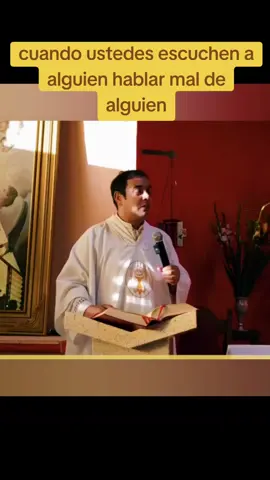 #padrearturo cuando ustedes escuchen a alguien hablar mal de alguien