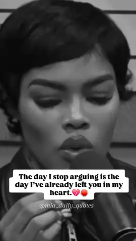 i don’t leave halfway. I stay until there’s nothing left to give—until the hurt becomes my strength. And when I walk away… I don’t look back. 🗣  Teyana Taylor #NoReruns  #WhenImGoneImGone  #BleedTilImEmpty  #PainBuiltMyStrength  #WalkAwayPower  #RelationshipTruths  #SilentClosure 
