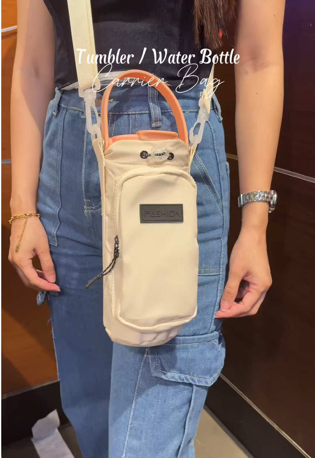 Di na maiiwanan dahil may sariling bag na ang tumbler ko. tumbler bag tumbler carrier bag tumbler water bottle carrier bag water bottle carrier bag #tumblerbag #tumblercarrier #tumblercarrierbag #waterbottlecarrierbag 