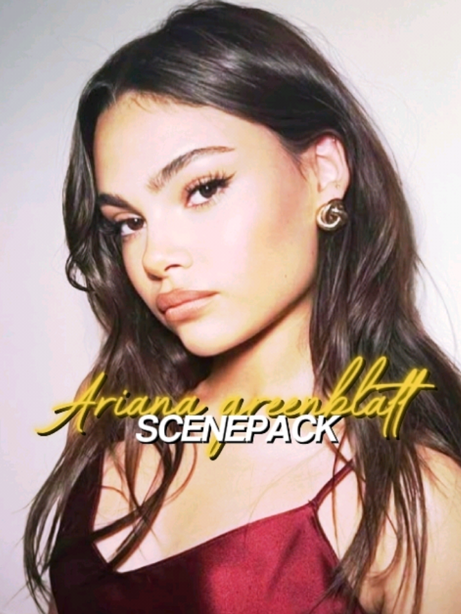 #Scenepack(download with snaptik) || tag me if you use i wanna see your edits!  || #ArianaGreenblatt  #Arianagreenblattscenepack  #makemefamous #viral  #pleasedontflop  #ArianaMarleyGreenblatt 