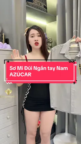 Sơ Mi Đũi Ngắn tay Nam AZÚCAR #xuhuong #cohuyentaphoa 
